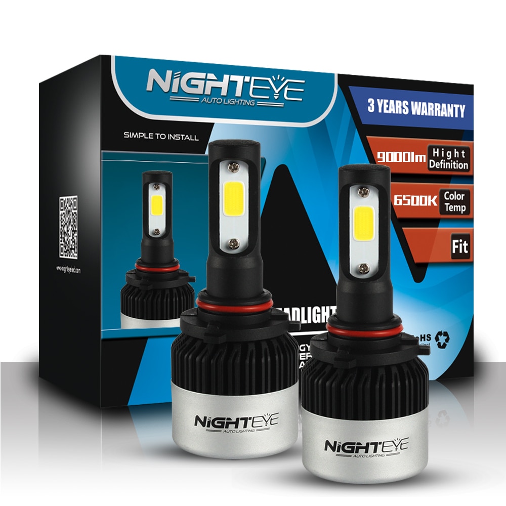 NIGHTEYE 72W 9000LM LED ڵ H1 H4 H7 H11 9005 90..